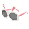 Gafas de Sol Polarizadas para Niños de Silicona Ecológicas al por Mayor Alta Calidad Tpee Lindos Dibujos Animados Gafas de Sol para Bebés Gafas de Sol