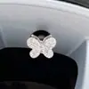 Tapa de Válvula Universal de Diamante con Lazo para Neumáticos de Coche Nuevo, Aleación Creativa Personalizada, Tapa Decorativa