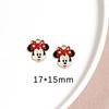 Directo de fábrica diy joyería mini kulomi Jade Perro Gui Mickey accesorios de aleación llavero collar pulsera