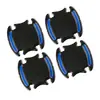 Pegatina Reflectante para Manija de Puerta de Coche con Patrón de Fibra de Carbono, Pegatina Decorativa Anti-golpes para Manija de Puerta y Espejo Retrovisor, Pegatina Decorativa para Rayones en la Pintura del Cuerpo