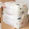 Saco de Armazenamento para Colcha Roupas Saco de Algodão para Colcha Multifuncional À Prova de Poeira Suprimentos Mudança Saco para Embalar Roupas Saco Organizador Caixa de Armazenamento
