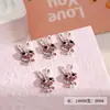 Joyería para Uñas con Forma de Conejo de Orejas Largas de Aleación y Pedrería Transfronteriza Llena de Diamantes Conejo Tridimensional Diamante para Uñas Joyería de Diamante para Uñas Portátil Fábrica de Joyería de Diamante para Uñas