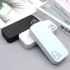 Estojo conveniente de alta qualidade para óculos femininos, resistente à pressão, estilo ins, design minimalista japonês, para guardar óculos de miopia e óculos de sol