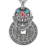 Pingente de Pixiu de Esmalte Montanha Fantasma Gastando Colar Masculino Tendência Distintivo Criativo Retro Estilo Étnico Pingente Dominador Moda
