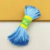 Hilo de Tejer DIY Cuerda de Colores Material Hecho a Mano Cuerda de Nudo Chino Cuerdas de 10 Colores Material de Hilo para Jardín de Infancia