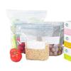 Bolsa Sellada de Doble Costilla de Grado Alimenticio para Almacenamiento en Refrigerador, Bolsa Autosellable para Alimentos a Prueba de Humedad con Cierre Ziploc