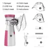 Nebulizador Portátil de Micro-Malha Transfronteiriço N1 Nebulizador Portátil para Adultos e Crianças, Nebulizador Ultrassônico para Uso Doméstico