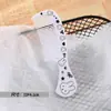 Cepillo para el pelo de conejo con estampado de dibujos animados lindos, elegante y moderno, perfecto para el uso diario, un peine portátil para que las niñas se peinen el flequillo