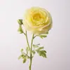 Flores Artificiais de Alta Qualidade com Toque Realista, Lótus Peônia de 2 Cabeças para Decoração de Interiores em Casa, Arranjos Florais e Buquês de Noiva