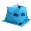 Fabricante Original Pesca en Hielo al Aire Libre Espacio Amplio Tienda de Invierno Camping Engrosada Resistente al Viento Puerta Doble Cálida Tienda de Pesca en Hielo