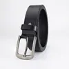 Cinto de Couro Versátil para Homens de Meia-idade e Jovens, Resistente ao Desgaste, Durável, com Fivela, para Moda Business