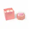 Caja de Joyería de Rosa de Venta Caliente Transfronteriza Hexagonal Jabón Flor Eterna Caja de Empaque Una Rosa Caja de Regalo para el Día de la Madre