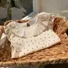 Blusa de Manga Larga con Volantes y Estampado Floral para Niña, Estilo Primavera y Otoño, Blusa de Bebé con Lunares y Cuello de Muñeca, Ropa Infantil