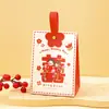 2026 Novo Estilo Caixa de Doces Caixa de Doces de Casamento Estilo Chinês Portátil Caixa de Presente de Noivado Caixa Vazia