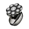 Cortador de Cabelo Lico Transfronteiriço para Cabeça Calva Lk-9370 Aparador Elétrico para Cabeça Calva Barbeador de Nove Lâminas Atacado