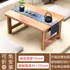 Mesa Lateral Pequeña para Ventana, Mesa de Café Tatami Doméstica No de Madera Maciza, Mesa Plegable, Escritorio de Cama, Mesa Baja para Computadora