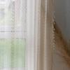 Gipsofila Preta Simples Mais Vendida do Fabricante Renda Decoração de Sala de Estar Quarto Janela de Canto Atmosfera de Feriado Sem Furar