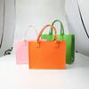 Bolsa de fieltro personalizada Bolso de mano para mujer Bolsa de la suerte para sala de transmisión en vivo de Douyin Bolsa de regalo Recuerdo de boda Luna llena Bolsa de fieltro