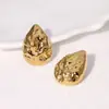 Pendientes de Acero Inoxidable Transfronterizos Nuevos Europeos y Americanos para Mujer, Exquisitos, Modernos, de Gama Alta, Lujo Ligero, Acero de Titanio Antidesvanecimiento Pendientes al por Mayor