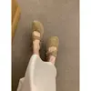 Zapatos Mary Jane de estilo retro francés, artísticos, de piel mate, con una sola tira, punta poco profunda, punta redonda y planos tipo bailarina para mujer