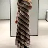 Vestido Longo de Renda de Seda Xadrez Vintage Feminino 2025 Novo Elegante Alta Qualidade Spice Girl Gola Redonda Slim Fit Vestido de Quadril