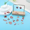 Accesorios para Joyería DIY San Valentín Amor Amor Colgante Aleación Pulsera Colgante Collar Llavero Colgante W379