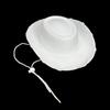 Chapéu Ocidental de Aba Larga Chapéu de Cowboy Marrom Branco Amazon Corda Ocidental Chapéu de Cowboy de Natal Chapéu Infantil de Aba Larga