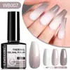 Esmalte de Uñas Fototerapia Popular Transfronterizo Color Caramelo Fluorescente Dopamina 12 Colores Deslumbrante Cambio de Temperatura Color Esmalte de Uñas Set de Pegamento