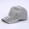 Gorra de Béisbol de Diamantes para Mujer Transfronteriza Moda Retro Protector Solar de Viaje Gorra Totalmente de Diamantes Sombrero Protector Solar para Viajes al Aire Libre