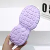 2026 Zapatos Deportivos de Algodón de Dos Capas con Luz Flash de Invierno para Niños Suela Ligera de EVA Zapatos para Niños Venta al Por Mayor Zapatos de Correr para Niñas 6852