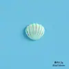 Serie de Vida Marina de Playa de Dibujos Animados Resina Pequeños Accesorios Pegamento de Crema Hecho a Mano Accesorios para Joyería DIY Cinchuelo para el Cabello Pinza para el Cabello