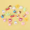 Acessórios DIY de Pato, Hipopótamo, Tigre, Cabeça de Porco, Ímãs de Geladeira, Materiais de Artesanato, Acessórios para Sapatos Crocs, Pato Transfronteiriço