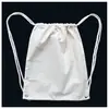 Fornecimento de fábrica bolsa de lona bolsa de proteção ambiental bolsa de algodão bolsa com logotipo imprimível bolsa em branco bolsa de compras de lona de algodão