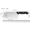 Cuchillo de cocina cuchillo para rebanar cuchillo de chef tijeras de cocina pelador traje de combinación multicolor cuchillo de cocina en stock al por mayor