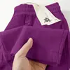 Calça de Linho Puro de Perna Larga para Mulheres, Verão 2026, Calça Longa Casual Reta, Fashion e Versátil, Solta e Leve