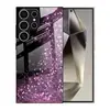 Adequado para capa de celular Samsung S26ULTRA, estrelas roxas, S25 gradiente, S24 vidro temperado, A16 capa protetora, A07