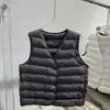 Colete 90% pluma de ganso branca, estilo curto feminino, nova coleção outono/inverno, gola V leve, camada interna fashion, H091402