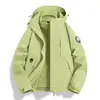 Chaquetas Desmontables a Prueba de Viento e Impermeables para Parejas 2026 Nuevo Otoño e Invierno Ropa de Trabajo para Exteriores Se Pueden Estampar con Bordado de Logo