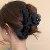 2023 Nuevo Estilo Elegante Pinza de Malla para Agarrar para Mujer Pinza Grande para el Cabello ins Placa para la Cabeza Pinza de Tiburón para el Cabello Agarre para el Cabello de Alta Gama