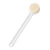 Cepillo de baño suave para adultos, Toalla de baño de barro, Masaje de espalda sin pedir ayuda, Cepillo de baño, Cepillo de baño de mango largo sin imprimir estilo japonés