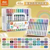 Marcador de acrílico líquido de color verdadero con punta suave, bolígrafo de acuarela de 48 colores, especializado para estudiantes y arte infantil, bolígrafo de color apilable