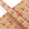 Papel de Regalo Navideño Popular de Amazon, Papel de Regalo Kraft Vintage, Papel de Regalo para San Valentín y Cumpleaños