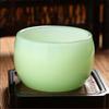 Taza de Té para Ceremonia de Té Kung Fu Chino Estilo Pastoral, Taza de Agua de Porcelana de Jade Esmaltada de Ágata Roja Imitación, Taza de Maestro, Taza Zen