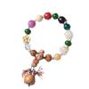 Pulseira DIY Estilo Chinês com 18 Sementes e Franjas, com 18 Sementes de Bodhi, Joia da Moda com Tendência Nacional