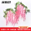Decoração de Trepadeira Artificial de Flores de Glicínia Cordão de Flores Plásticas Trepadeira Arco de Túnel Popular em Parques de Diversão Decoração de Flores Pendentes para Teto