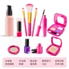 Acessórios para Conjunto de Cosméticos Infantis Não Contêm Pigmentos, Maquiagem, Batom, Pó, Sombra, Brinquedos de Maquiagem Simulada do Fabricante
