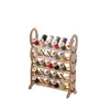 Estante de madera para carretes de hilo mini Amazon transfronterizo, estante de bobinas desmontable, tablero de exhibición de accesorios de costura para patchwork