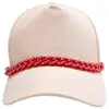 Boné de Baseball Versátil da Moda Corrente Corrente de Dopamina com Strass Acessórios Corrente de Moda Personalizada para Boné