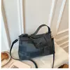 Mochila Bolsa de Ombro Cruzada Grande Capacidade Estilo Preguiçoso Xadrez Estilo Coreano para Mulheres 2026 Moda Coreana Tendência Bolsa Tote Minimalista