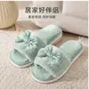 Bestseller internacional SheinTome, dropshipping da Amazon, pantufas peludas femininas para outono e inverno, pantufas de casa com laço para ambientes internos